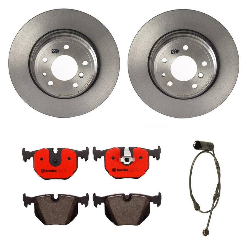 BMW Land Rover Brake Kit - Pads and Rotors Rear (324mm) (Ceramic) SFP500210 - Brembo 1540892KIT